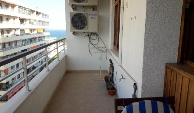 One bedroom appartement with sea view shared pool and terrace at Torremolinos 1 km away from the beach