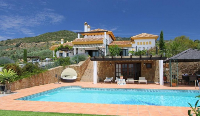 Luxury villa with great mountain views pool sauna bubble bath and padel court