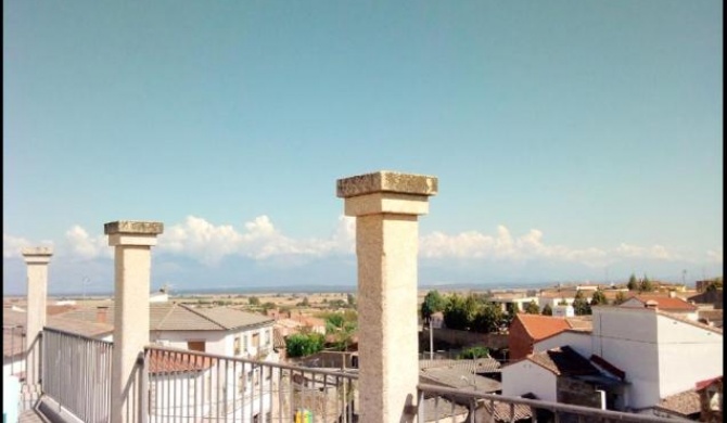 2 bedrooms appartement with city view and terrace at Lagartera
